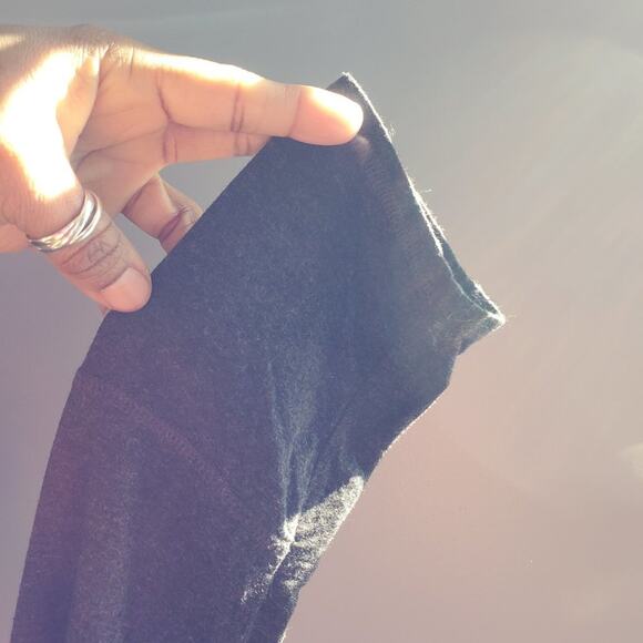 Cable & Gauge Gray Turtleneck Tent Top Size L - Picture 4 of 7